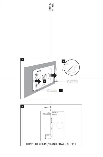 schneider施耐德HW_ U.motion Touch 10 Flush mounting box
